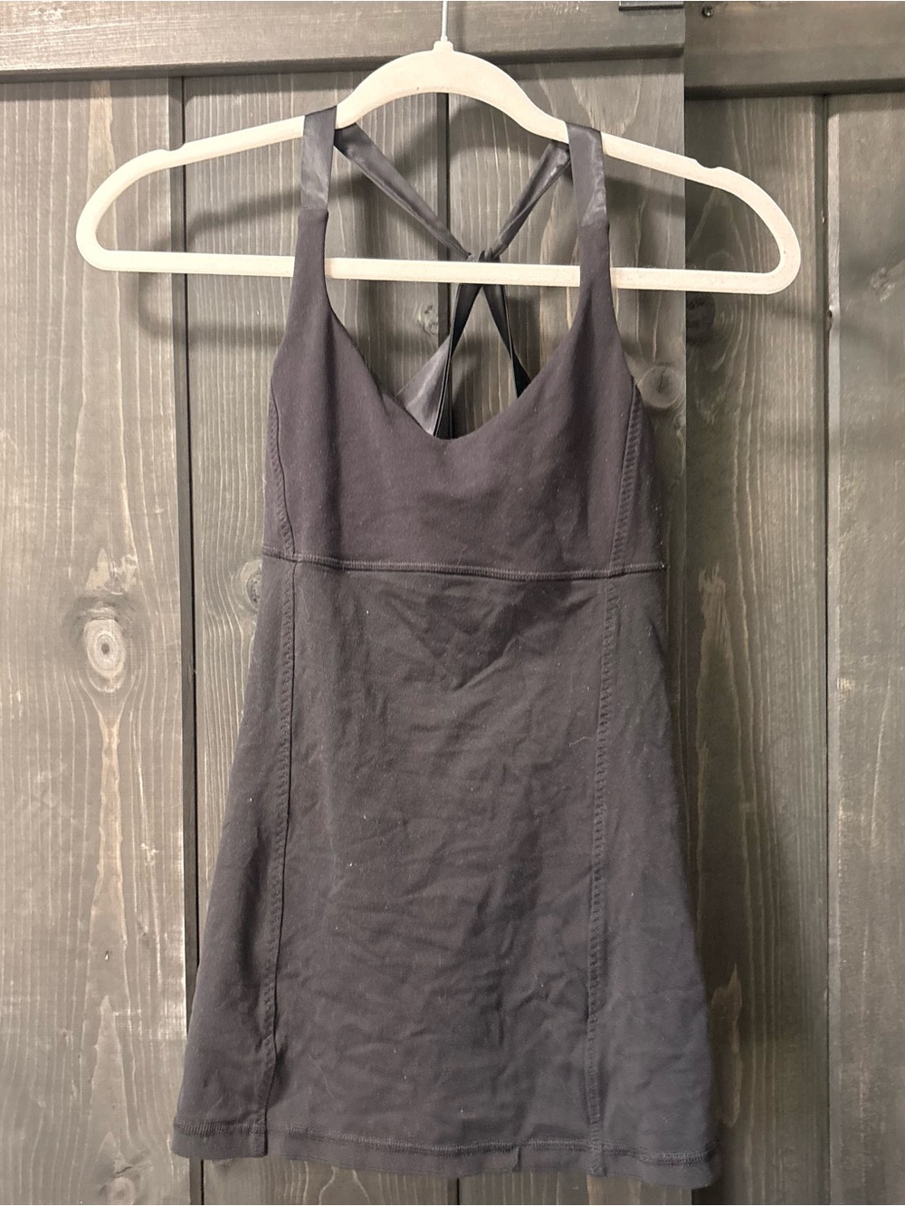 Lululemon Black Crisscross Back Tank Top 2